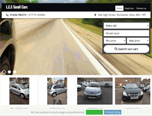 Tablet Screenshot of lessmallcars.co.uk